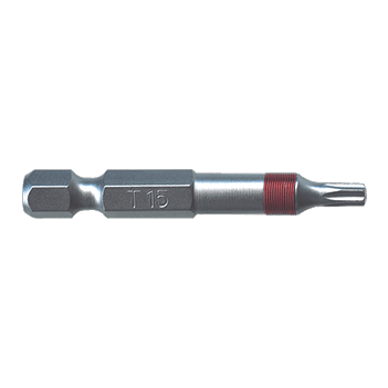 Big Timber T-15 x 6" Impact Star Drive Power Bits, Slim Version (25 Count Refill) #T15X6-25