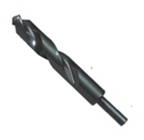 9/32" Type 125 -Duty Surfaced Treated, 135-Degree Split Point 1/4" Reduced Shank (12/Pkg.), Norseman Drill #22420