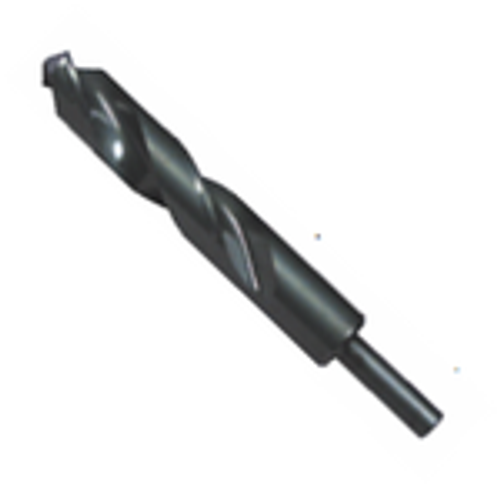 27/64" Type 125 -Duty Surfaced Treated, 135-Degree Split Point 1/4" Reduced Shank (6/Pkg.), Norseman Drill #22510