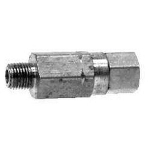 Midland Industries 46516 High Pressure Check Valve, 1/4 in Nominal, MIP x FIP, Brass Body, Domestic (Qty. 1) Midland Industries 46516 High Pressure Check Valve, 1/4 in Nominal, MIP x FIP, Brass Body, Domestic (Qty. 1)