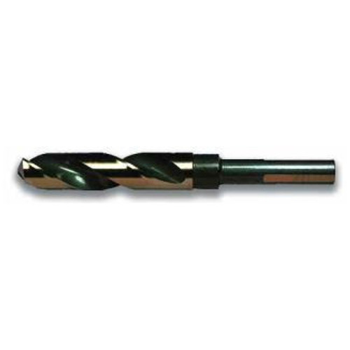 15.0 mm Type 130-AGM Magnum Super Premium, 1/2" Reduced Shank, Silver & Deming, 3-Flats on Shank, Heavy Duty Drill Bit, Norseman Drill #25502