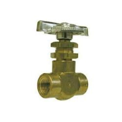 Midland Industries 46770 Needle Valve, 1/4 in Nominal, MIP x FIP, Brass Body (Qty. 1) Midland Industries 46770 Needle Valve, 1/4 in Nominal, MIP x FIP, Brass Body (Qty. 1)