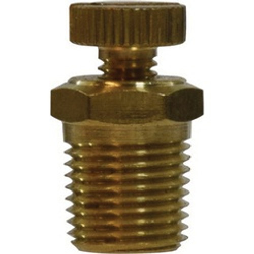 Midland Industries 46048 Multi-Purpose Air Vent Needle Valve, 1/8 in Nominal, MIP, 150 psi Pressure (Qty. 1)