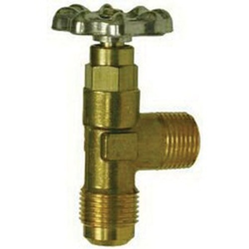 Midland Industries 46485 Truck Valve, 1/2 x 5/8 in Nominal, MIP x Flared, 250 psi Pressure, -40 to 250 deg F (Qty. 1) Midland Industries 46485 Truck Valve, 1/2 x 5/8 in Nominal, MIP x Flared, 250 psi Pressure, -40 to 250 deg F (Qty. 1)