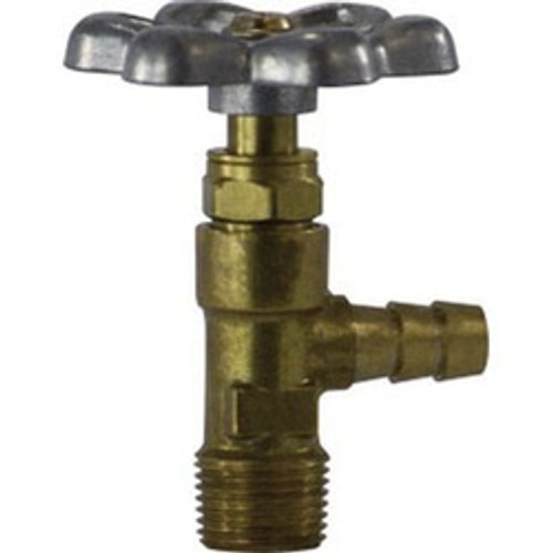 AMC® 08949-0604 Truck Valve, 3/8 x 1/4 in Nominal, Flared x MIP, 250 psi Pressure, -40 to 250 deg F (Qty. 1) AMC® 08949-0604 Truck Valve, 3/8 x 1/4 in Nominal, Flared x MIP, 250 psi Pressure, -40 to 250 deg F (Qty. 1)
