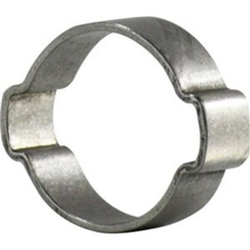 Midland Industries 1510012 2-Ear Hose Clamp, 7/8 in Nominal, Stainless Steel (Qty. 1)