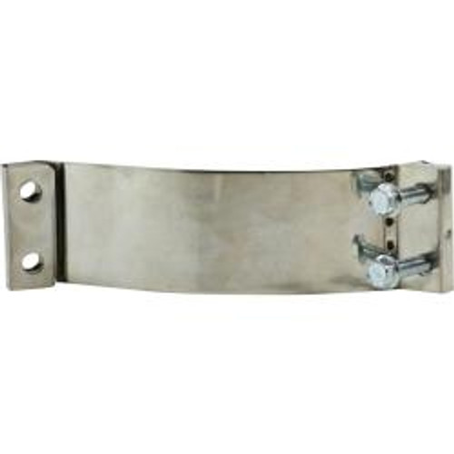 Midland Industries 848250 Easy Form Clamp, 2-1/2 in Nominal, Stainless Steel, 76 mm W, 1/2 mm Thick (Qty. 1)