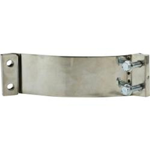 Midland Industries 848500 Easy Form Clamp, 5 in Nominal, Stainless Steel, 76 mm W, 1/2 mm Thick (Qty. 1)