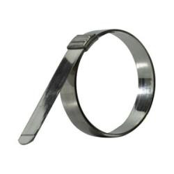 Midland Industries J Series FLJ202 Preformed Clamp, 1-3/8 in Nominal, 301 Stainless Steel, 3/8 in W (Qty. 1)