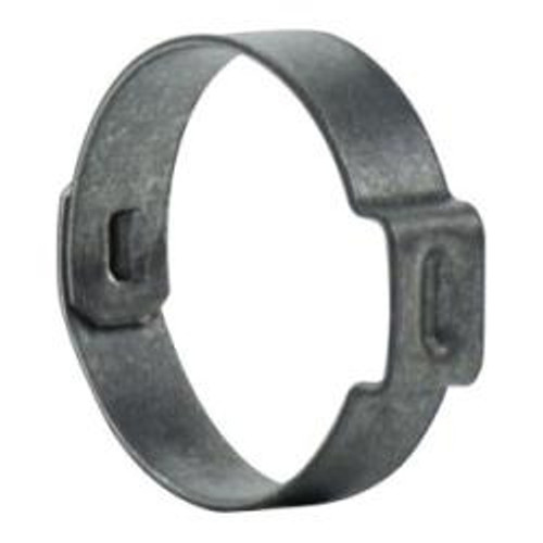Midland Industries 1050007 1-Ear Hose Clamp, 9/16 in Nominal, 0.496 in Minimum Clamp Diameter, Carbon Steel (Qty. 1)