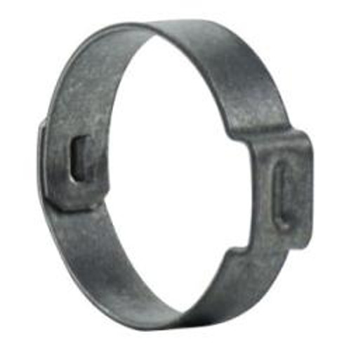 Midland Industries 1050009 1-Ear Hose Clamp, 11/16 in Nominal, 0.594 in Minimum Clamp Diameter, Carbon Steel (Qty. 1)