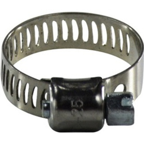 Midland Industries 325 Series 325006 Miniature Worm Gear Clamp, 5/16 in Minimum Clamp Diameter, 301 Stainless Steel (Qty. 1) Midland Industries 325 Series 325006 Miniature Worm Gear Clamp, 5/16 in Minimum Clamp Diameter, 301 Stainless Steel (Qty. 1)