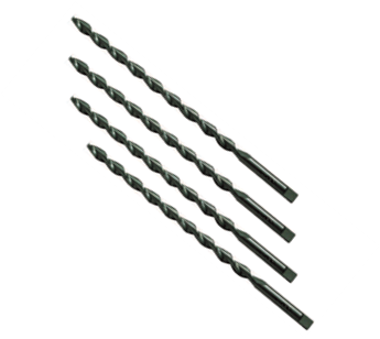 19/64" Type 221-P - Heavy Duty, Parabolic Flute, Taper Length Tang Drive (6/Pkg.), Norseman Drill #35430