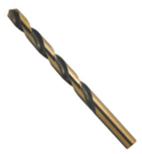 Size M Type 190-AG 135 Degree Split Point Jobber Length HSS Drill Bit (6/Pkg.), Norseman Drill #39580