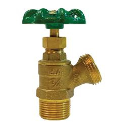 Midland Industries 942134LF Angle Hose Boiler Drain Valve, 1/2 x 3/4 in Nominal Pipe, MIP Connection (Qty. 1) Midland Industries 942134LF Angle Hose Boiler Drain Valve, 1/2 x 3/4 in Nominal Pipe, MIP Connection (Qty. 1)