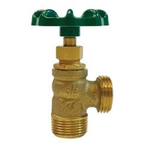 Midland Industries 942163LF Boiler Drain Valve, 3/4 in Nominal Pipe, MIP, Lead-Free Brass Body (Qty. 1) Midland Industries 942163LF Boiler Drain Valve, 3/4 in Nominal Pipe, MIP, Lead-Free Brass Body (Qty. 1)
