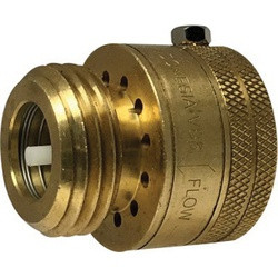 Midland Industries 947055LF Vandal-Proof Vacuum Breaker, 3/4 in Nominal, MGHT x FGHT, Rough Brass Body (Qty. 1)