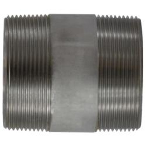 Midland Industries 48212 Welded Pipe Nipple, 3 in MPT x 3 in MPT, 11 in L, Stainless Steel, SCH 40 Schedule (Qty. 1) Midland Industries 48212 Welded Pipe Nipple, 3 in MPT x 3 in MPT, 11 in L, Stainless Steel, SCH 40 Schedule (Qty. 1)