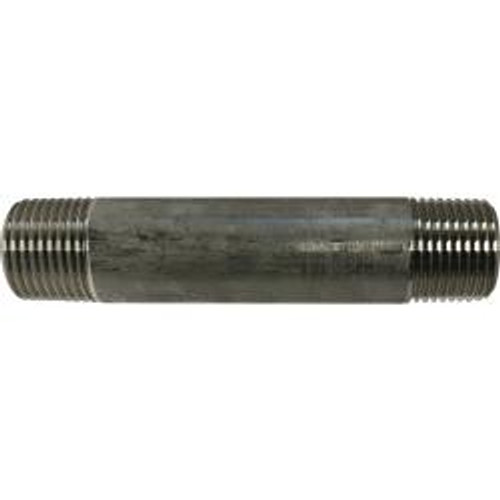 Midland Industries 48053 Welded Pipe Nipple, 3/8 in MPT x 3/8 in MPT, 9 in L, Stainless Steel, SCH 40 Schedule (Qty. 1) Midland Industries 48053 Welded Pipe Nipple, 3/8 in MPT x 3/8 in MPT, 9 in L, Stainless Steel, SCH 40 Schedule (Qty. 1)