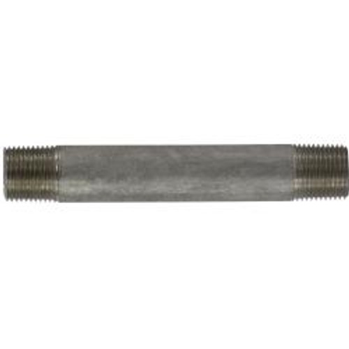 Midland Industries 49040 Welded Pipe Nipple, 3/8 in MPT x 3/8 in MPT, 1 in L, Stainless Steel, SCH 40 Schedule (Qty. 1) Midland Industries 49040 Welded Pipe Nipple, 3/8 in MPT x 3/8 in MPT, 1 in L, Stainless Steel, SCH 40 Schedule (Qty. 1)