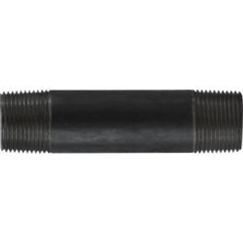 Midland Industries 57103 Welded Pipe Nipple, 1 in MPT x 1 in MPT, 3 in L, Steel, Black, SCH 40 Schedule (Qty. 1) Midland Industries 57103 Welded Pipe Nipple, 1 in MPT x 1 in MPT, 3 in L, Steel, Black, SCH 40 Schedule (Qty. 1)