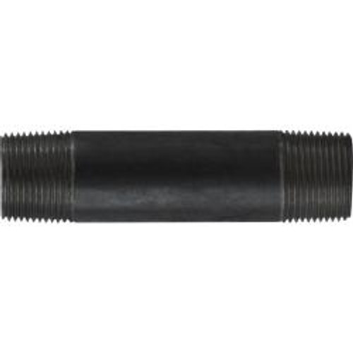 Midland Industries 57263 Welded Pipe Nipple, 1 in MPT x 1 in MPT, 36 in L, Steel, Black, SCH 40 Schedule (Qty. 1)