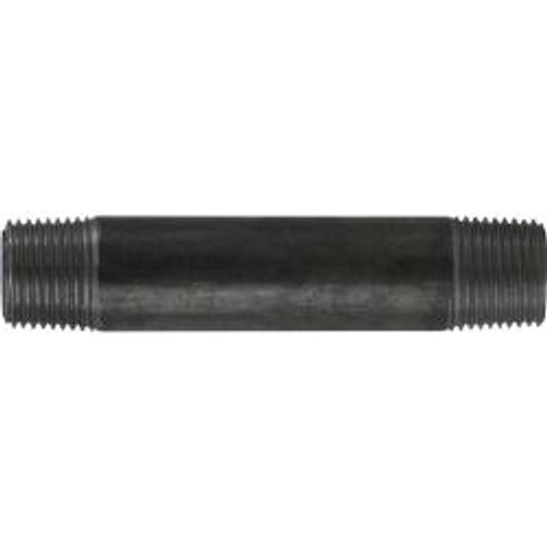 Midland Industries 57064 Welded Pipe Nipple, 1/2 in MPT x 1/2 in MPT, 3 in L, Steel, Black, SCH 40 Schedule (Qty. 1) Midland Industries 57064 Welded Pipe Nipple, 1/2 in MPT x 1/2 in MPT, 3 in L, Steel, Black, SCH 40 Schedule (Qty. 1)