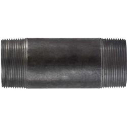 Midland Industries 57185 Welded Pipe Nipple, 2-1/2 in MPT x 2-1/2 in MPT, 5 in L, Steel, Black, SCH 40 Schedule (Qty. 1) Midland Industries 57185 Welded Pipe Nipple, 2-1/2 in MPT x 2-1/2 in MPT, 5 in L, Steel, Black, SCH 40 Schedule (Qty. 1)