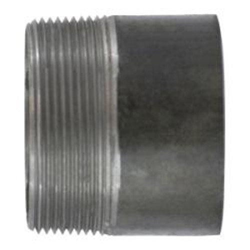 Midland Industries 57061T Welded Pipe Nipple, 1/2 in TOE x 1/2 in Plain End, 1-1/2 in L, Steel, Black (Qty. 1) Midland Industries 57061T Welded Pipe Nipple, 1/2 in TOE x 1/2 in Plain End, 1-1/2 in L, Steel, Black (Qty. 1)