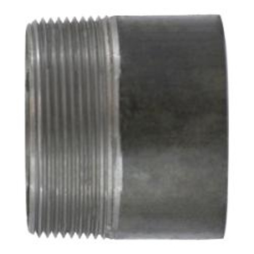 Midland Industries 57121T Welded Pipe Nipple, 1-1/4 in TOE x 1-1/4 in Plain End, 2 in L, Steel, Black (Qty. 1) Midland Industries 57121T Welded Pipe Nipple, 1-1/4 in TOE x 1-1/4 in Plain End, 2 in L, Steel, Black (Qty. 1)