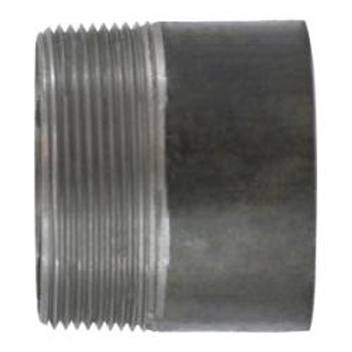 Midland Industries 57181T Welded Pipe Nipple, 2-1/2 in TOE x 2-1/2 in Plain End, 3 in L, Steel, Black (Qty. 1) Midland Industries 57181T Welded Pipe Nipple, 2-1/2 in TOE x 2-1/2 in Plain End, 3 in L, Steel, Black (Qty. 1)