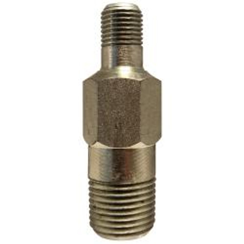 Midland Industries 90103 Hex Swage Nipple, 1/2 in MPT x 3/8 in MPT, Steel, SCH 80/XH Schedule (Qty. 1)