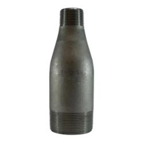 Midland Industries 92109 Swage Nipple, 1 in MPT x 3/8 in MPT, Steel, SCH 80/XXH Schedule (Qty. 1)