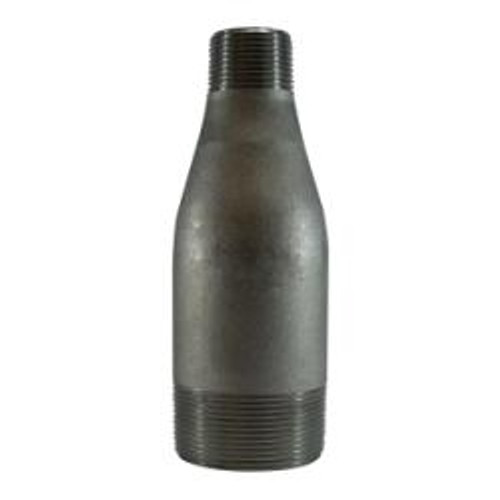 Midland Industries 92110 Swage Nipple, 1 in MPT x 1/2 in MPT, Steel, SCH 80/XXH Schedule (Qty. 1) Midland Industries 92110 Swage Nipple, 1 in MPT x 1/2 in MPT, Steel, SCH 80/XXH Schedule (Qty. 1)