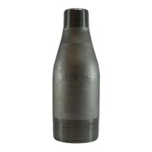 Midland Industries 92111 Swage Nipple, 1 in MPT x 3/4 in MPT, Steel, SCH 80/XXH Schedule (Qty. 1)