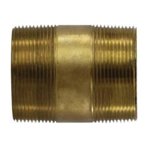 Midland Industries 42172 Nipple, 2 in MPT x 2 in MPT, 10 in, Brass (Qty. 1) Midland Industries 42172 Nipple, 2 in MPT x 2 in MPT, 10 in, Brass (Qty. 1)