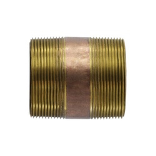 Midland Industries 82300-6470 Pipe Nipple, 4 in MPT x 4 in MPT, 7 in, Brass (Qty. 1) Midland Industries 82300-6470 Pipe Nipple, 4 in MPT x 4 in MPT, 7 in, Brass (Qty. 1)
