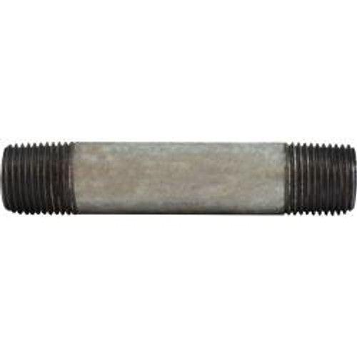 Midland Industries 56243 Welded Pipe Nipple, 1/2 in MPT x 1/2 in MPT, 36 in L, Steel, Galvanized, SCH 40 Schedule (Qty. 1) Midland Industries 56243 Welded Pipe Nipple, 1/2 in MPT x 1/2 in MPT, 36 in L, Steel, Galvanized, SCH 40 Schedule (Qty. 1)