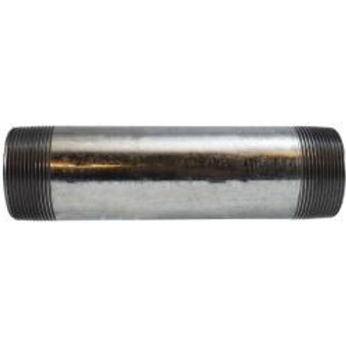 Midland Industries 56171 Welded Pipe Nipple, 2 in MPT x 2 in MPT, 9 in L, Steel, Galvanized, SCH 40 Schedule (Qty. 1) Midland Industries 56171 Welded Pipe Nipple, 2 in MPT x 2 in MPT, 9 in L, Steel, Galvanized, SCH 40 Schedule (Qty. 1)