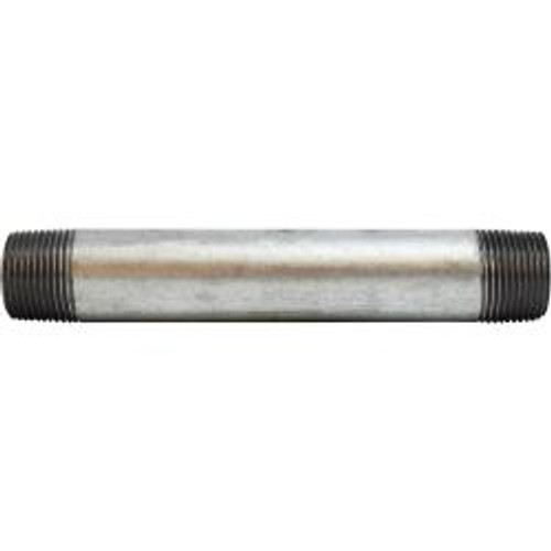 Midland Industries 56084 Welded Pipe Nipple, 3/4 in MPT x 3/4 in MPT, 3 in L, Steel, Galvanized, SCH 40 Schedule (Qty. 1) Midland Industries 56084 Welded Pipe Nipple, 3/4 in MPT x 3/4 in MPT, 3 in L, Steel, Galvanized, SCH 40 Schedule (Qty. 1)