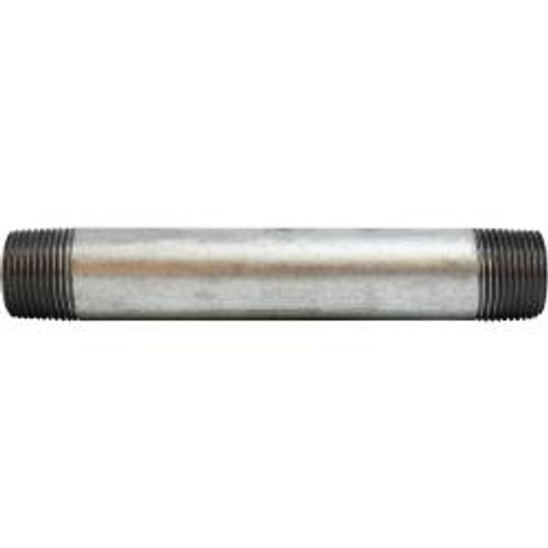 Midland Industries 56086 Welded Pipe Nipple, 3/4 in MPT x 3/4 in MPT, 4 in L, Steel, Galvanized, SCH 40 Schedule (Qty. 1) Midland Industries 56086 Welded Pipe Nipple, 3/4 in MPT x 3/4 in MPT, 4 in L, Steel, Galvanized, SCH 40 Schedule (Qty. 1)