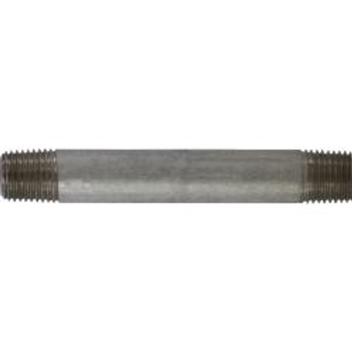 Midland Industries 52022 Seamless Pipe Nipple, 1/4 in MPT x 1/4 in MPT, 2 in L, Stainless Steel, SCH 80 Schedule (Qty. 1) Midland Industries 52022 Seamless Pipe Nipple, 1/4 in MPT x 1/4 in MPT, 2 in L, Stainless Steel, SCH 80 Schedule (Qty. 1)