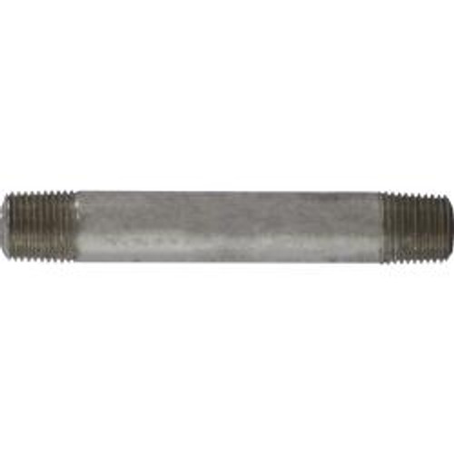 Midland Industries 52005 Seamless Pipe Nipple, 1/8 in MPT x 1/8 in MPT, 3 in L, Stainless Steel, SCH 80 Schedule (Qty. 1) Midland Industries 52005 Seamless Pipe Nipple, 1/8 in MPT x 1/8 in MPT, 3 in L, Stainless Steel, SCH 80 Schedule (Qty. 1)