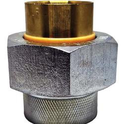 Midland Industries 973118LF Dielectric Union, 1-1/2 in FIP x 1-1/2 in Sweat (Qty. 1)