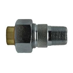 Midland Industries 973113LF Dielectric Union, 1/2 in MIP x 1/2 in Sweat (Qty. 1)