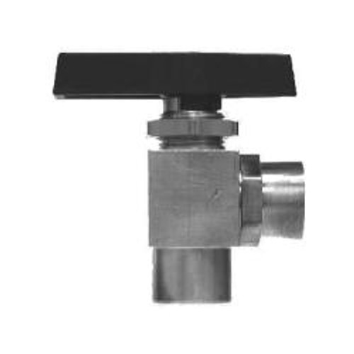 Midland Industries 46889 Angle Ball Valve, 1/4 x 1/4 in Nominal, MPT x MPT, Brass Body (Qty. 1) Midland Industries 46889 Angle Ball Valve, 1/4 x 1/4 in Nominal, MPT x MPT, Brass Body (Qty. 1)