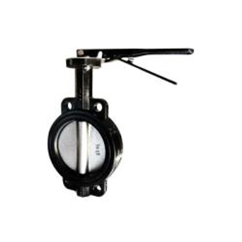 Midland Industries 9650L8 Butterfly Valve, 8 in Nominal, Flangeless, Ductile Iron Body (Qty. 1) Midland Industries 9650L8 Butterfly Valve, 8 in Nominal, Flangeless, Ductile Iron Body (Qty. 1)