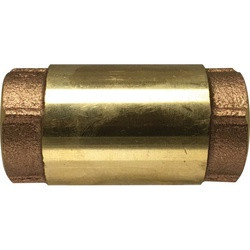 Midland Industries 944431 In-Line Lift Check Valve, 3/4 in Nominal, FNPT, Forged Brass Body, Import (Qty. 1)