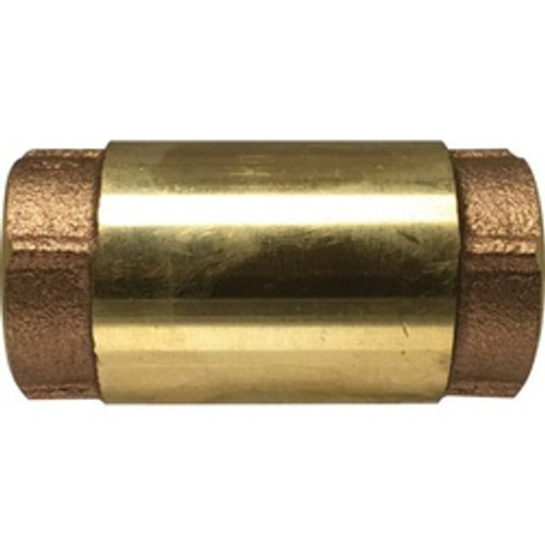 Midland Industries 944432 In-Line Lift Check Valve, 1 in Nominal, FNPT, Forged Brass Body, Import (Qty. 1) Midland Industries 944432 In-Line Lift Check Valve, 1 in Nominal, FNPT, Forged Brass Body, Import (Qty. 1)