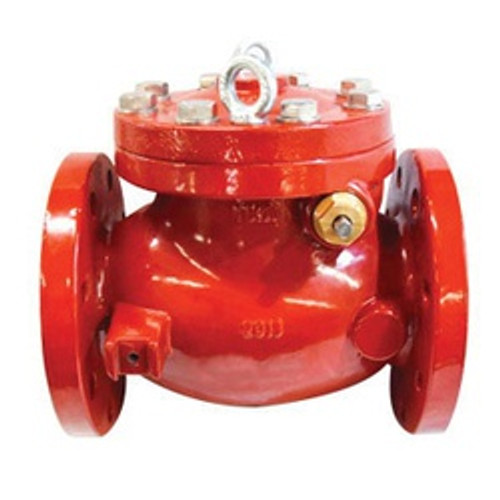 Midland Industries 962004 Swing Check Valve, 4 in Nominal, Flanged, Ductile Iron Body, Import (Qty. 1)
